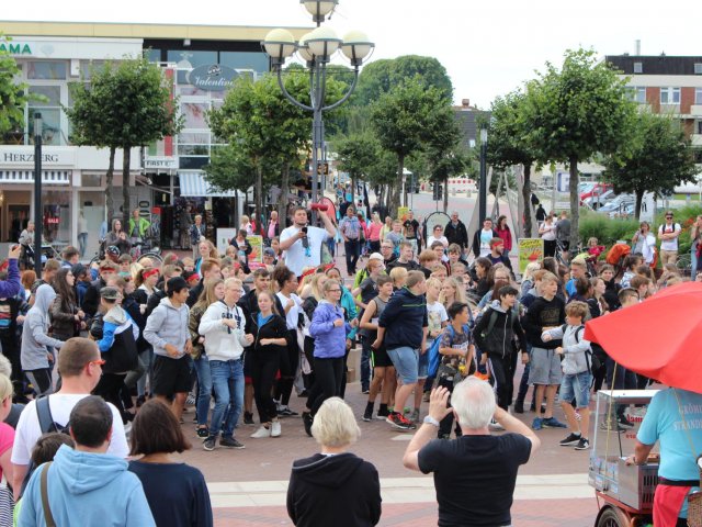Bilder 23.07.2017 Flashmob